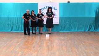 Selsko Oro Serbian folk dance [upl. by Kallista]