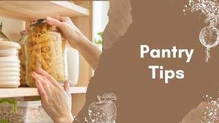 Pantry Tips from The Tightwad Gazette [upl. by Deborath18]