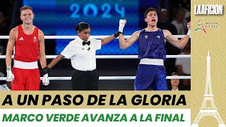 ¡Va por el ORO Marco Verde se mete a la Final de boxeo en París 2024 [upl. by Josler600]