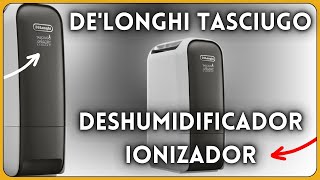 DeLonghi Tasciugo AriaDry Light DNS65 Deshumidificador Ionizador Depósito 28 L Capacidad 6 Ld [upl. by Llednav]