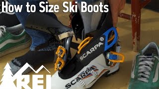 Skiing How to Size Ski Boots [upl. by Howlyn762]