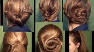 Six Quick Office Hairstyles [upl. by Feinleib]