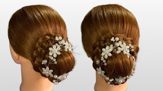 Easy Hairstyles For Long Hair  Wedding Guest Hairstyle [upl. by Lionel]