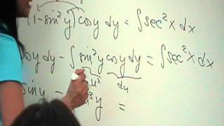 Examples of Exact Separable and Homogeneous Equations [upl. by Tacita]