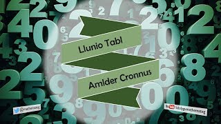 206 RhC Llunio Tabl Amlder Cronnus [upl. by Notac766]