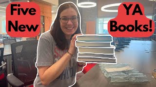 July Library Book Unboxing New YA books from Junior Library Guild [upl. by Amhsirak]