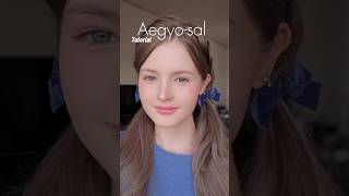 beginner friendly aegyo sal tutorial tutorial aegyosal koreanmakeup makeuplook howto [upl. by Ennaus]