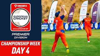 🔴 Dream11 ECC Premier 2024  Championship Week Day 4  18 Oct 2024  Live European Cricket [upl. by Marquez]