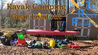 Kayak Camping Gear Loadout [upl. by Aihsemaj142]