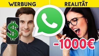 WhatsApp Gruppen Werbung vs Realität [upl. by Anestassia338]