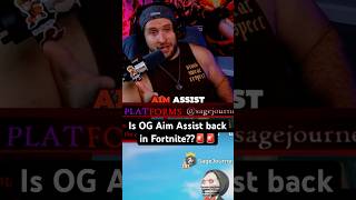 Is LegacyOG Aim Assist back in Fortnite Update fortniteaimbot fortniteaimassist fortniteclips [upl. by Gildea]