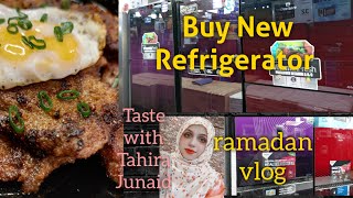 Ramadan recipes sehri ki tayarisaddar electronic hashoo centerDawlance and haire refrigerator [upl. by Kerrie]