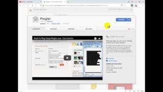 How to Ping Using by Pinglercom Free Service 2017 [upl. by Anohr971]