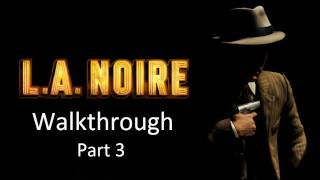 LA Noire Walkthrough Case 2 1080p HD XBOX 360PS3 Gameplay [upl. by England]