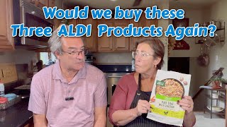 FIND OUT OUR HONEST REVIEW FOR THREE ALDI CONVENIENCE FOODS [upl. by Asemaj]