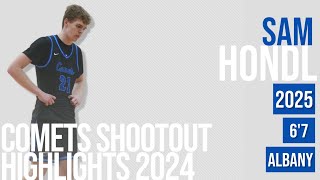 Sam Hondl 2024 Comets Shootout Basketball Highlights [upl. by Northway]