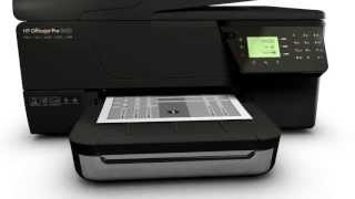 HP Officejet Pro 36103620 Black amp White eAllInOne Inkjet Printer [upl. by Reiniar]