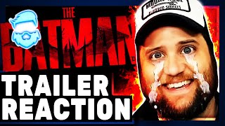 THE BATMAN  Official Trailer Reaction Makes Me Cry  DC Fandome  Robert Pattinson Zoe Kravitz [upl. by Noitna]