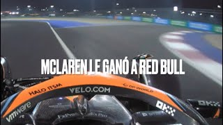 McLaren le ganó a Red Bull [upl. by Ennaus]