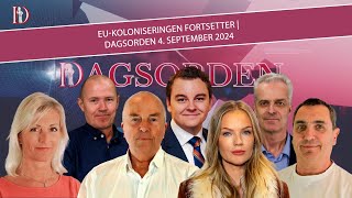 EUkoloniseringen fortsetter  Dagsorden 4 september 2024 [upl. by Enilauqcaj775]