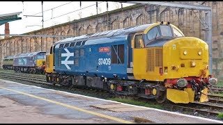 Trains at Carlisle on 9th January 2019 [upl. by Reggis]