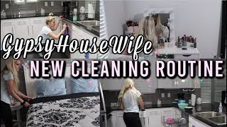 GYPSY HOUSE WIFE CLEANING ROUTINE  NEW CLEANING ROUTINE amp CLEANING MOTIVATION  CLEAN WITH ME 2020 [upl. by Francisca]