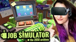 How To Be The GREATEST Office Worker EVER  Job Simulator VR 2 [upl. by Weinshienk]