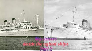 My viewers decide the ugliest ships part 2 WHO PUT THE CARONIA ON THE LIST [upl. by Noswal]