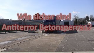 quotWie sicher sind Antiterror Betonsperrenquot MDRUmschau 11042017 [upl. by Aztiraj]