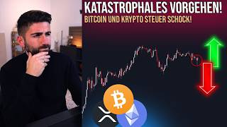 STEUER SCHOCK Bitcoin amp Altcoin Notverkäufe drohen XRP IOTA TRON amp Krypto News [upl. by Amliv]