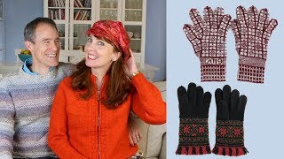 Sanquhar Gloves Lambing amp Japanese Knitting  Ep 78  Fruity Knitting [upl. by Farl504]