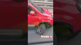 Roata rupta trafic Crash ai cars no [upl. by Adlez95]