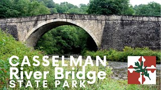 Casselman River Bridge State Park  Grantsville MD [upl. by Latreshia]