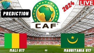 Mali vs Mauritania CAF U17 Africa Nations Cup 2024 Qualifiers Match Preview Prediction [upl. by Orag580]