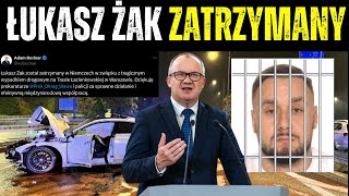 Łukasz Żak Zatrzymany  Koniec Ucieczki Mordercy z Trasy Łazienkowskiej w Warszawie [upl. by Auqinaj]