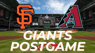 Giants vs Diamondbacks Postgame Analysis [upl. by Orazio]