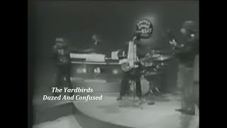 The Yardbirds  Dazed And Confused  1968  Live Video Bouton Rouge French TV [upl. by Ahscrop926]