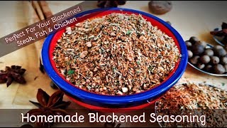 How to Make Blackened Seasoning  Fab Flavours For Your Blackened Fish Steak amp Chicken  129 [upl. by Harland]