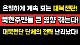 은밀하게 계속 되는 대북전단 북한주민들 큰 영향 겪는다 대북전단 단체의 전략 난리났다 [upl. by Caldeira]