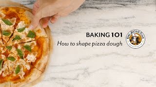 How to shape pizza dough [upl. by Olenka]