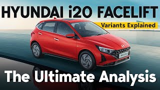 Hyundai i20 Facelift Petrol Variants Explained  Era Magna Sportz Asta AstaO  September [upl. by Bolitho]