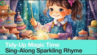 Clean Up Magic Time  Sing Along Tidy Up Medley of Songs for Kids [upl. by Farant]