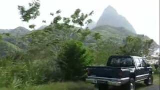 Driving from Castries to Soufriere  St Lucia West Indies [upl. by Ynnav552]