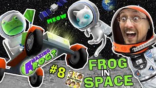 AMAZING FROG in SPACE Creepy Kitten on Moon w Superman Kryptonite Laser  FGTEEV Part 8 [upl. by Ezalb]