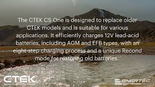 COMPARISON BETWEEN THE CTEK CS ONE AND CTEK CS FREE CAR BATTERY CHARGERS [upl. by Kotick]