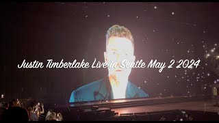 Justin Timberlake Live in Seattle May 2 2024 [upl. by Aihsikal]