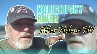 Nolichucky River Damage After Hurricane Helene [upl. by Rhodes]