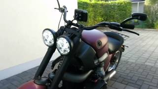 BMW R1200C Bobber Motogadget MotoscopePro [upl. by Nomled767]