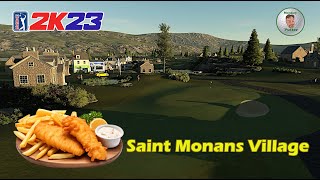 PGA Tour 2K23  Saint Monans Village  Course Showcase with Flyover [upl. by Fulbright]