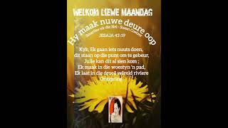 Welkom liewe Maandag [upl. by Ecinnaj]